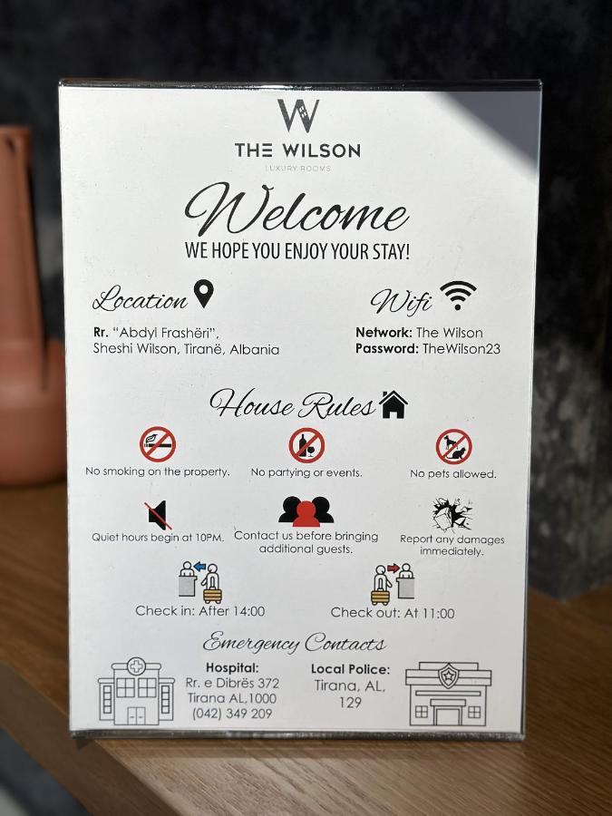 The Wilson Tirana Hotel Bagian luar foto